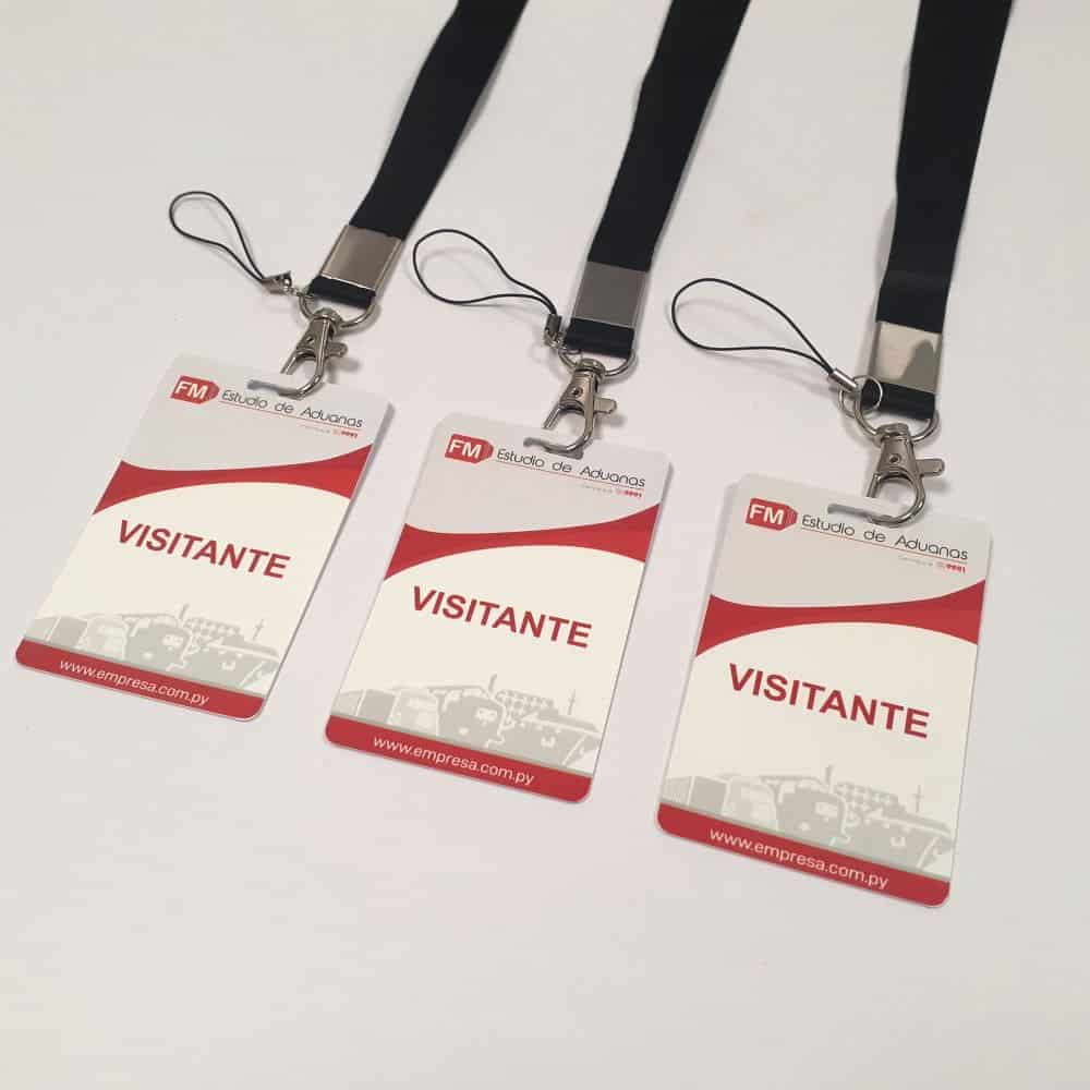 Credenciales a color Credenciales con cordón