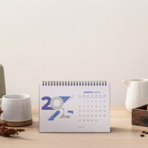 Calendario Triangular con Anillado