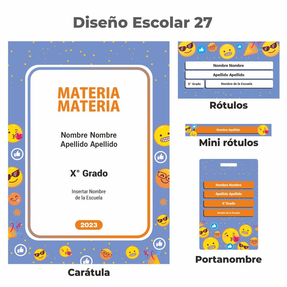 DISEÑO ESCOLAR 27