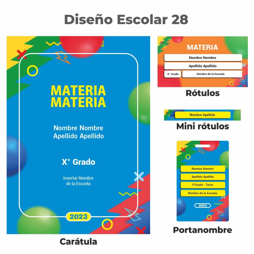 DISEÑO ESCOLAR 28