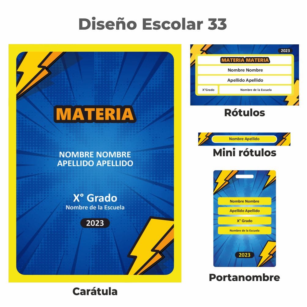 DISEÑO ESCOLAR 33