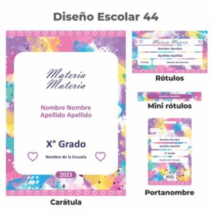 Diseño escolar 44