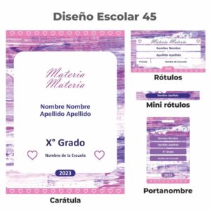 Diseño escolar 45