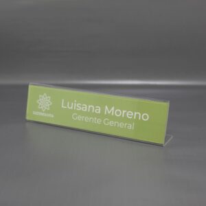 Porta nombre - 21x5cm