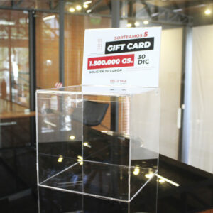 Buzonera / Cuponera de acrílico