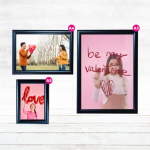 Cuadro Negro para fotos - A3, A4 y A5