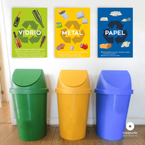 Carteles informativos - Separación de residuos