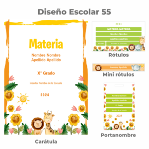 Diseño escolar 55