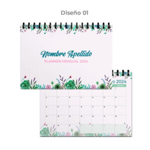 Planner mensual A4 1