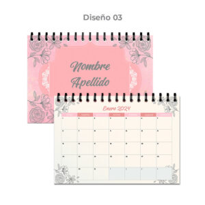 Planner mensual  A4 3