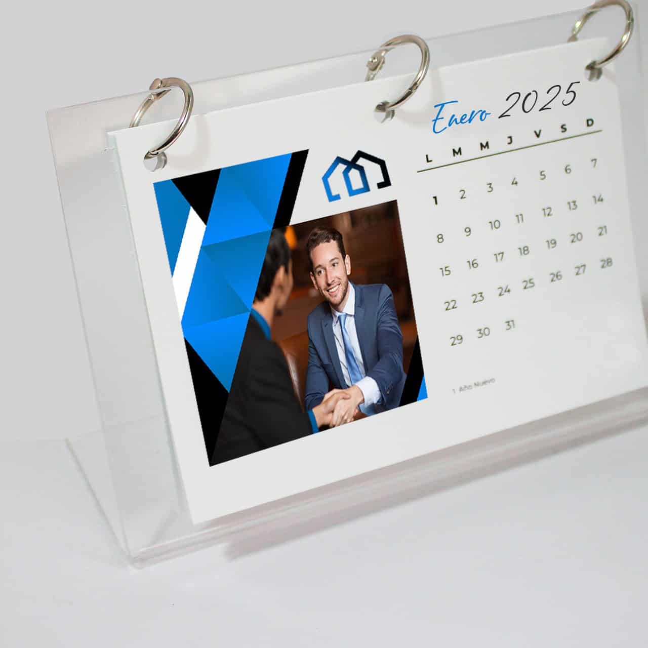 Calendario a5 acrilico..