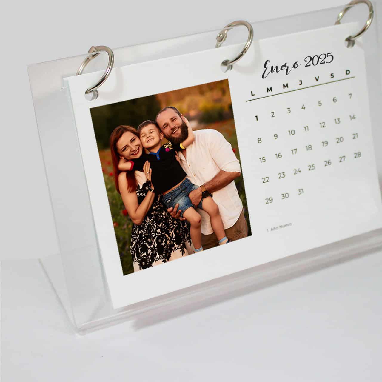 Calendario a5 acrilico